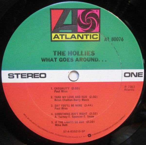 The Hollies : What Goes Around... (LP, Album, Club)