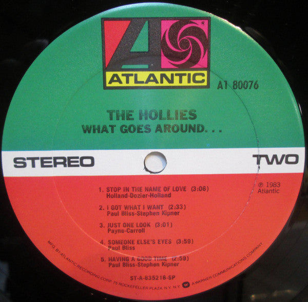 The Hollies : What Goes Around... (LP, Album, Club)