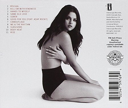 Selena Gomez : Revival (CD, Album)