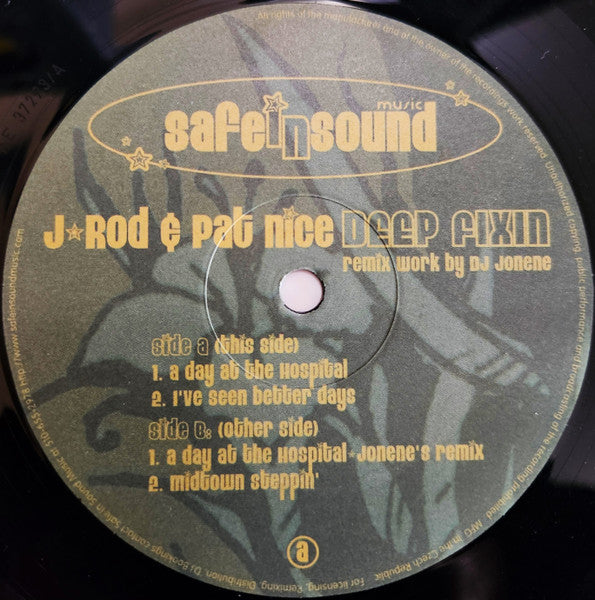 J-Rod & Pat Nice : Deep Fixin (12")