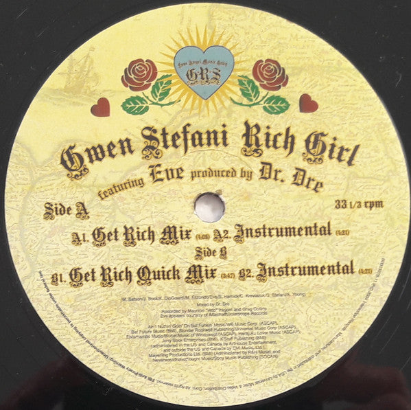 Gwen Stefani : Rich Girl (12")