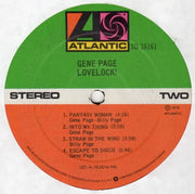 Gene Page : Lovelock! (LP, Album, PR)