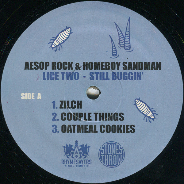 Aesop Rock & Homeboy Sandman : Lice Two: Still Buggin' (12", EP)