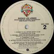 Rickie Lee Jones : Rickie Lee Jones (LP, Album, Mon)