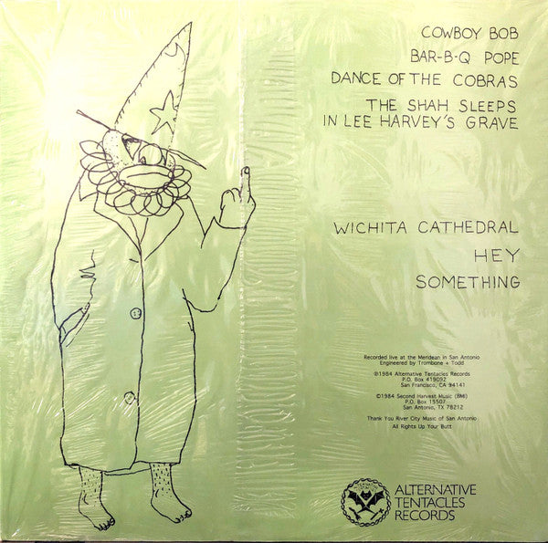 Butthole Surfers : Live PCPPEP (12", EP, Ltd, RE, gre)