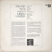 Miriam Makeba : Pata Pata (LP, Album)