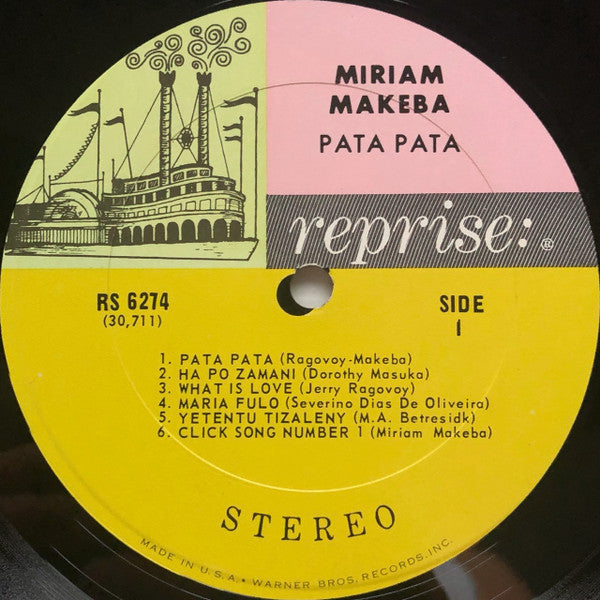 Miriam Makeba : Pata Pata (LP, Album)