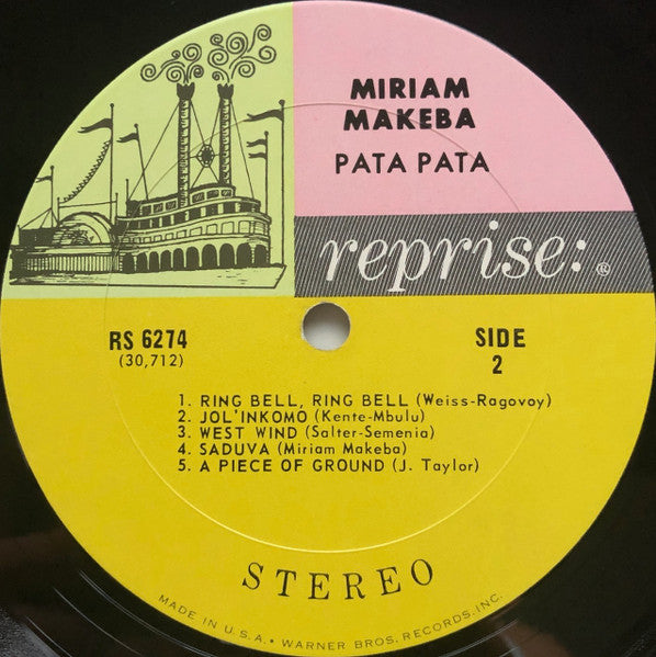 Miriam Makeba : Pata Pata (LP, Album)