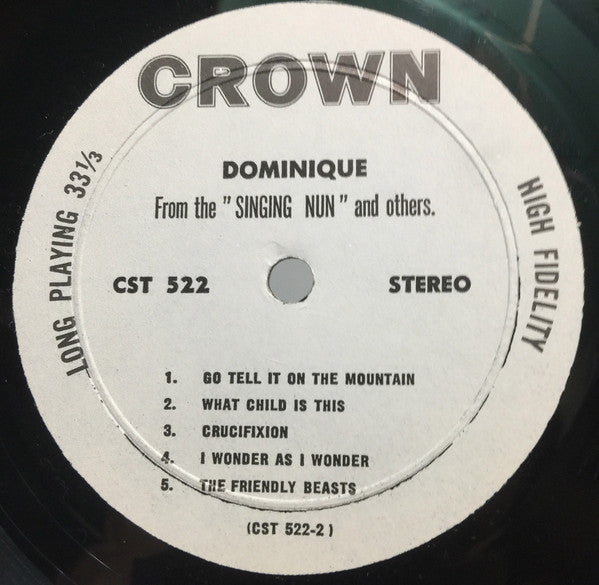 Unknown Artist : Dominique From The "Singing Nun" And Others (LP, Album)