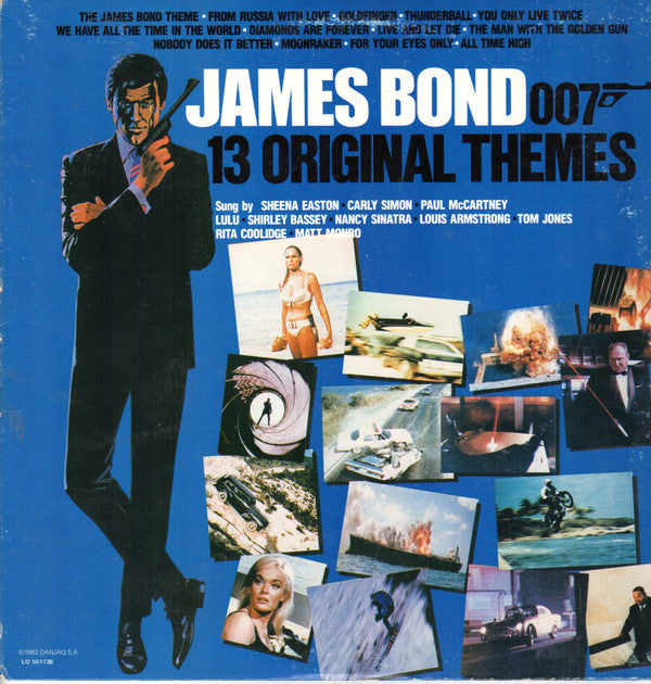Various : James Bond - 13 Original Themes (LP, Comp, Club, Car)