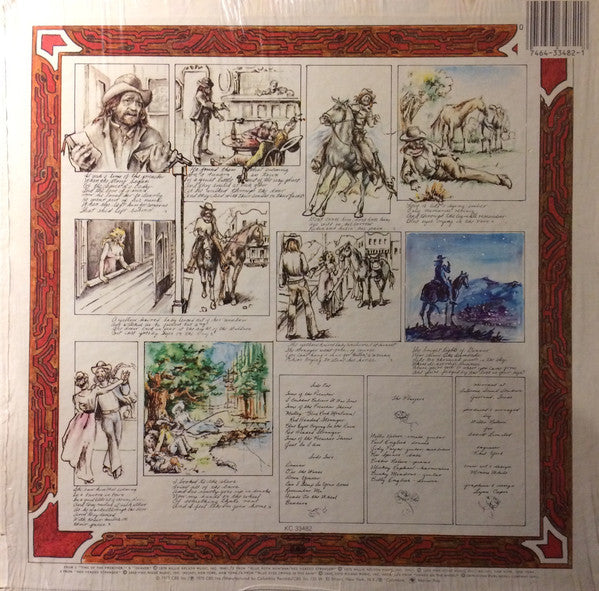 Willie Nelson : Red Headed Stranger (LP, Album, RP, Ter)