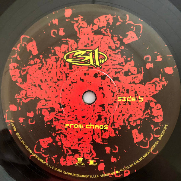 311 : From Chaos (LP, Album, RE, RM)