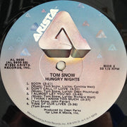 Tom Snow : Hungry Nights (LP, Album, Mon)