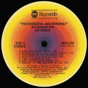 Jim Croce : Photographs & Memories (His Greatest Hits) (LP, Comp, Ter)