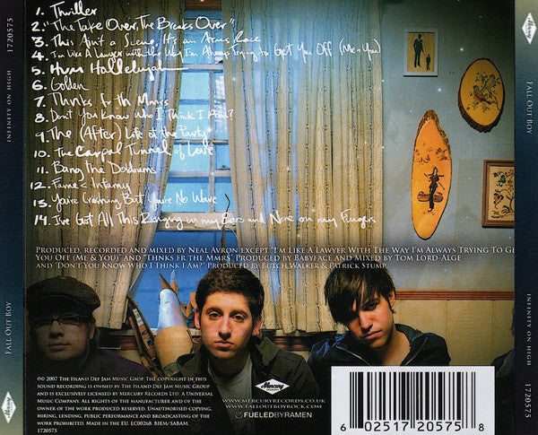 Fall Out Boy : Infinity On High (CD, Album)