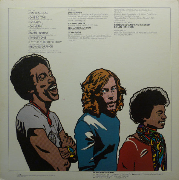 Jan Hammer Group : Oh, Yeah? (LP, Album, PR )