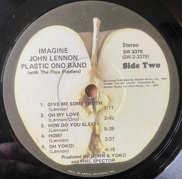 John Lennon : Imagine (LP, Album, Jac)