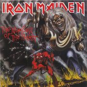the album cover for Iron Maiden - Number Of The Beast [Import Vinyl]