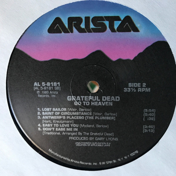 Grateful Dead* : Go To Heaven (LP, Album)