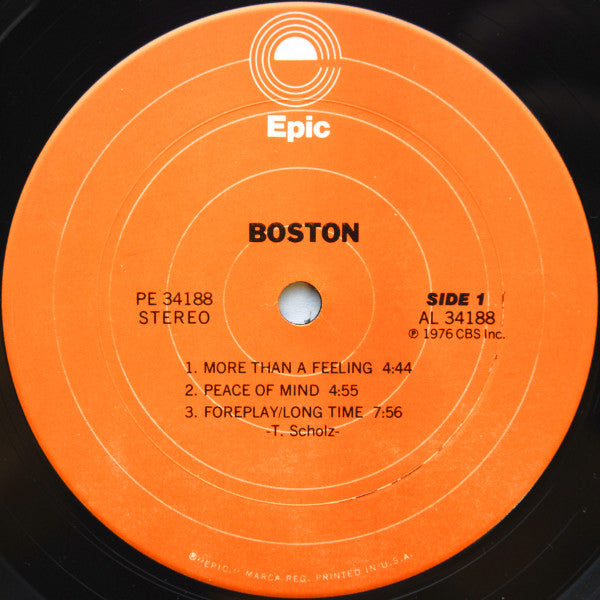 Boston : Boston (LP, Album, San)