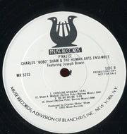 Charles "Bobo" Shaw* & The Human Arts Ensemble Featuring Joseph Bowie : P'nk J'zz (LP, Album, Promo, RE)