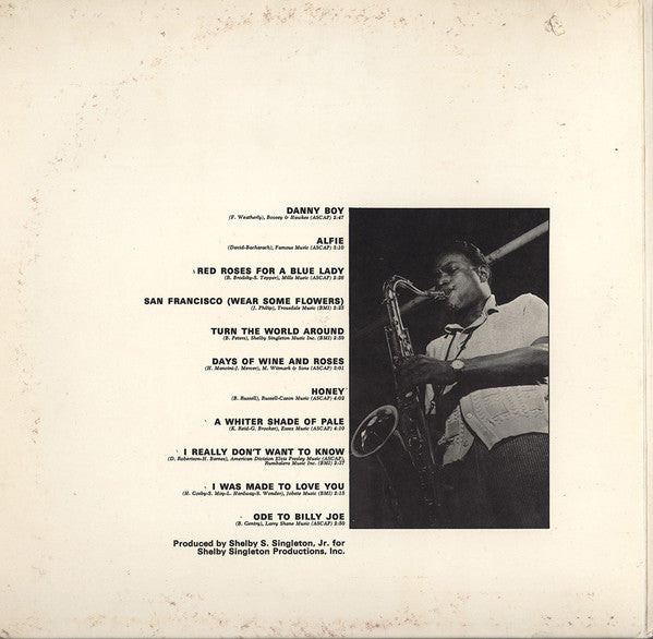 Sil Austin : Honey Sax (LP, Album, Gat)