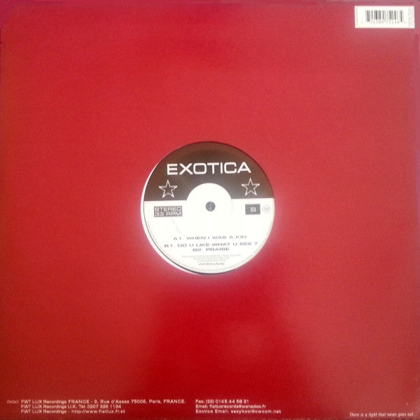 Exotica : When I Was A Kid (12")