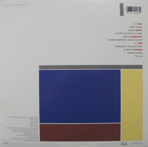 Duran Duran : Duran Duran (LP, Album, RE, Win)