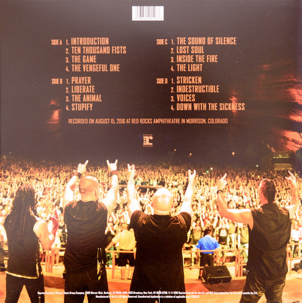Disturbed : Live At Red Rocks (2xLP, Album)