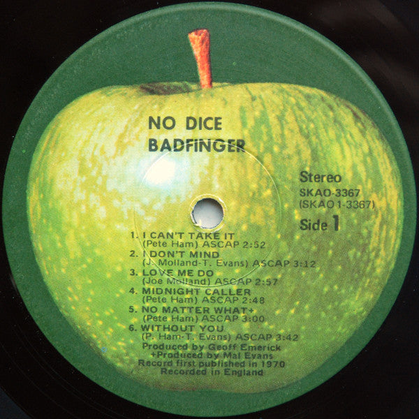 Badfinger : No Dice (LP, Album, Win)
