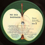 Badfinger : No Dice (LP, Album, Win)