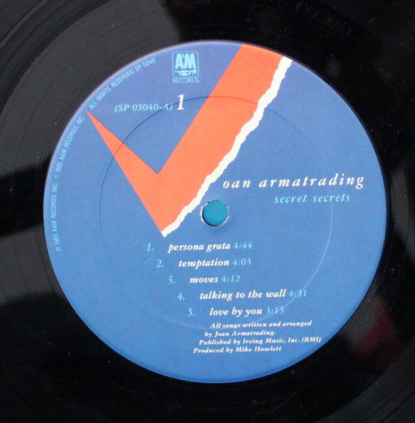 Joan Armatrading : Secret Secrets (LP, Album, Car)