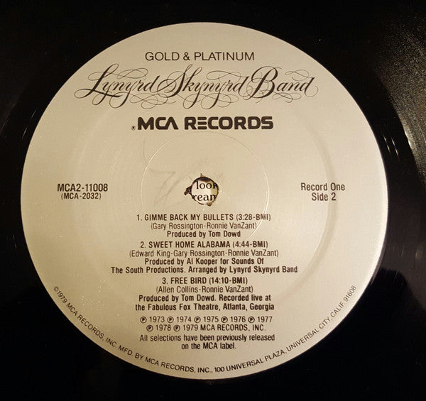 Lynyrd Skynyrd : Gold & Platinum (2xLP, Comp, Emb)