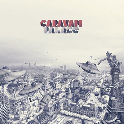 Caravan Palace : Panic (2xLP, Album, RP, Whi)