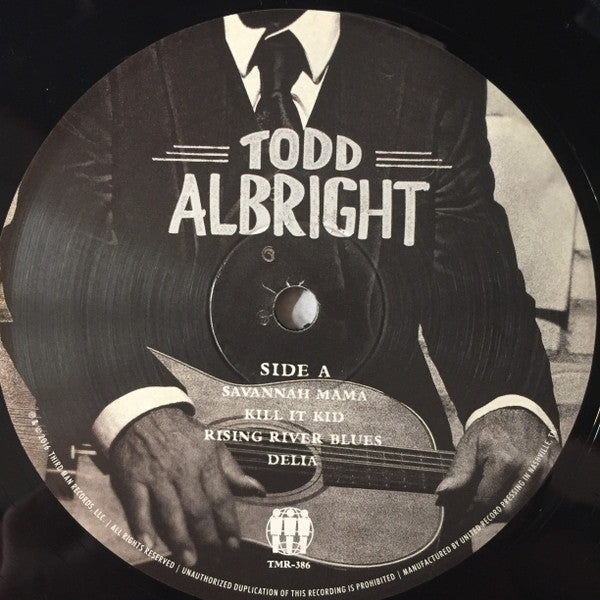 Todd Albright : Detroit Twelve String Blues & Rags (LP, Album)