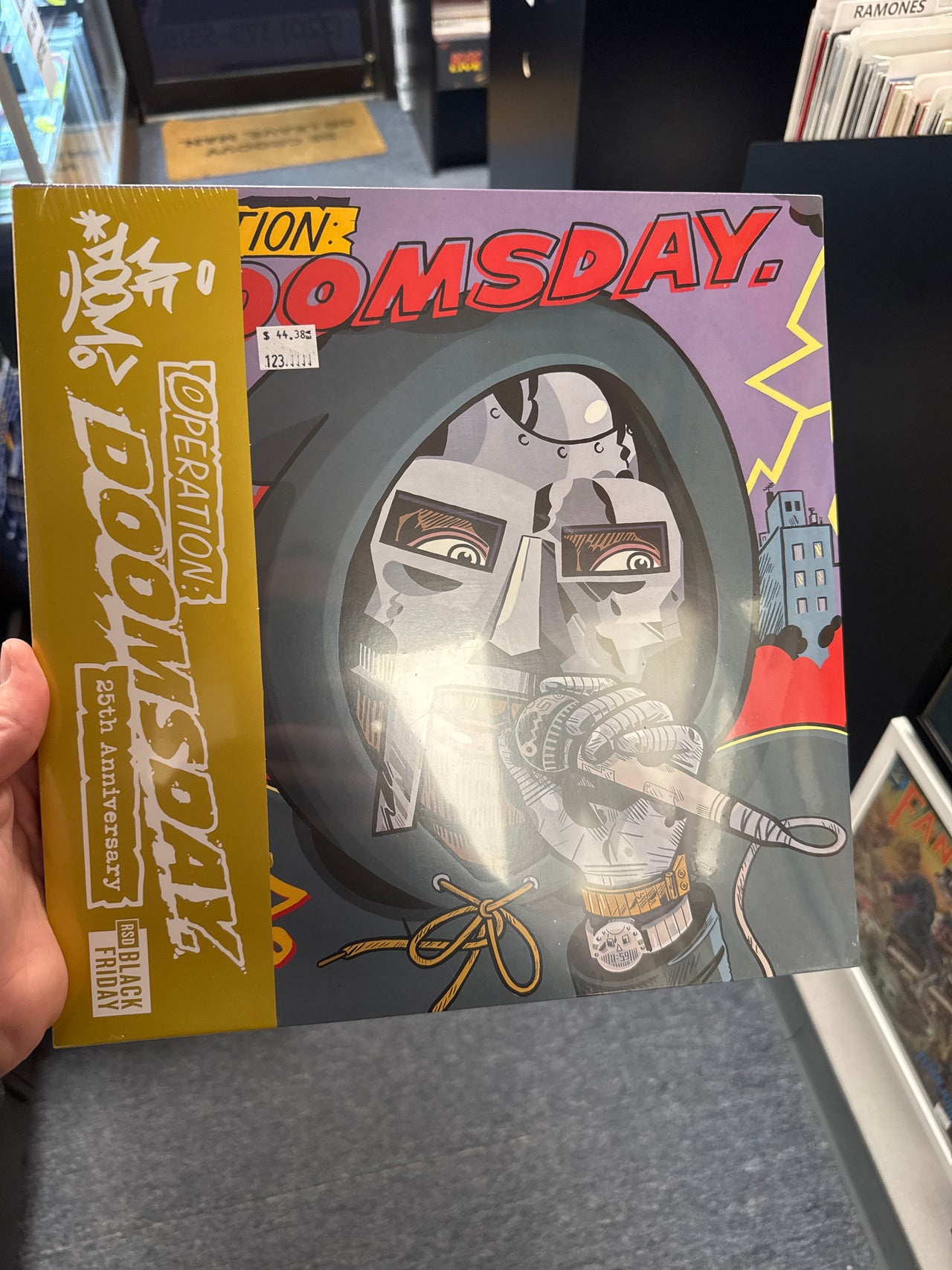 LMF Doom Operation: Doomsday 25th Anniversary RSD Exclusive, Colored Vinyl, Silver, Purple, Gatefold LP Jacket (Mint (M))