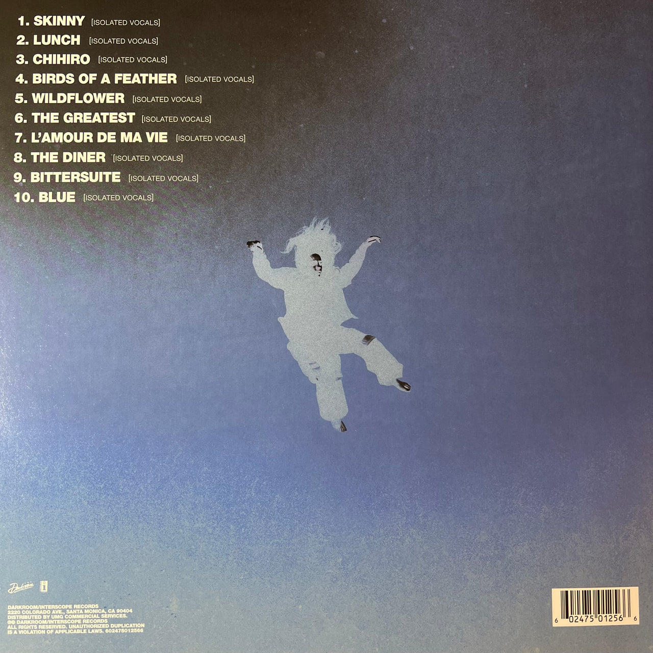 Billie Eilish - Hit Me Hard And Soft (Isolated Vocals) (Mint (M)) Pop (LP, Album, RSD, Bon)