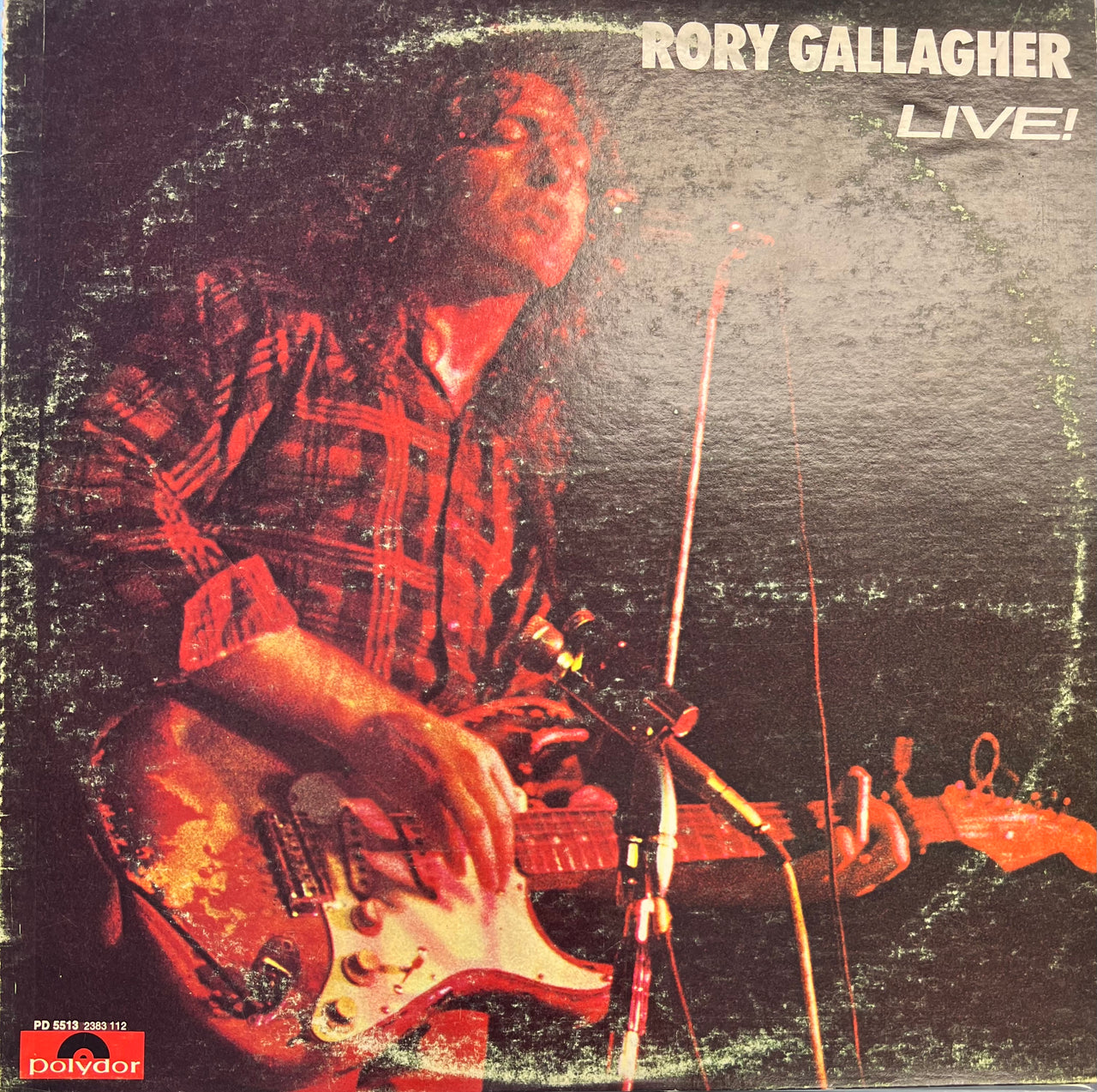 Rory Gallagher - Rory Gallagher Live! (Very Good (VG)) Rock, Blues (LP, Album, Scr)