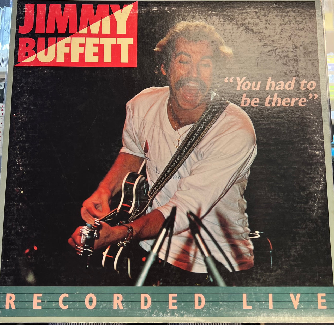 Jimmy Buffett - "You Had To Be There" - Recorded Live (Very Good (VG)) Rock (2xLP, Album, Gat)