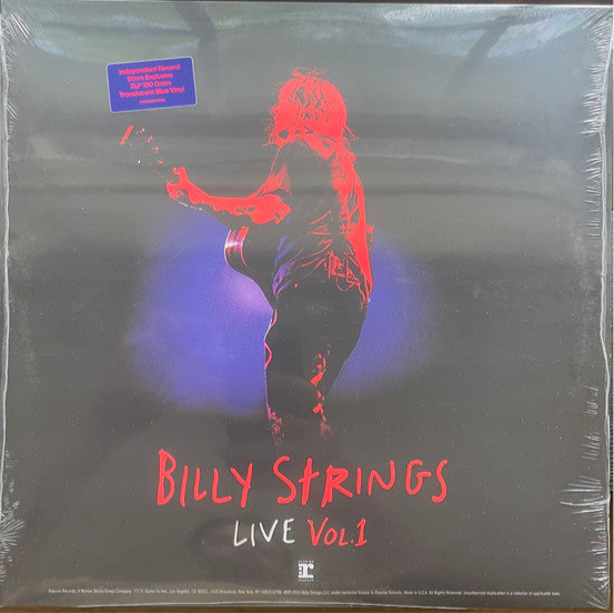 Billy Strings - Live Vol. 1 (Mint (M)) Rock, Blues, Folk World & Country (2xLP, Album, Ltd, Blu)