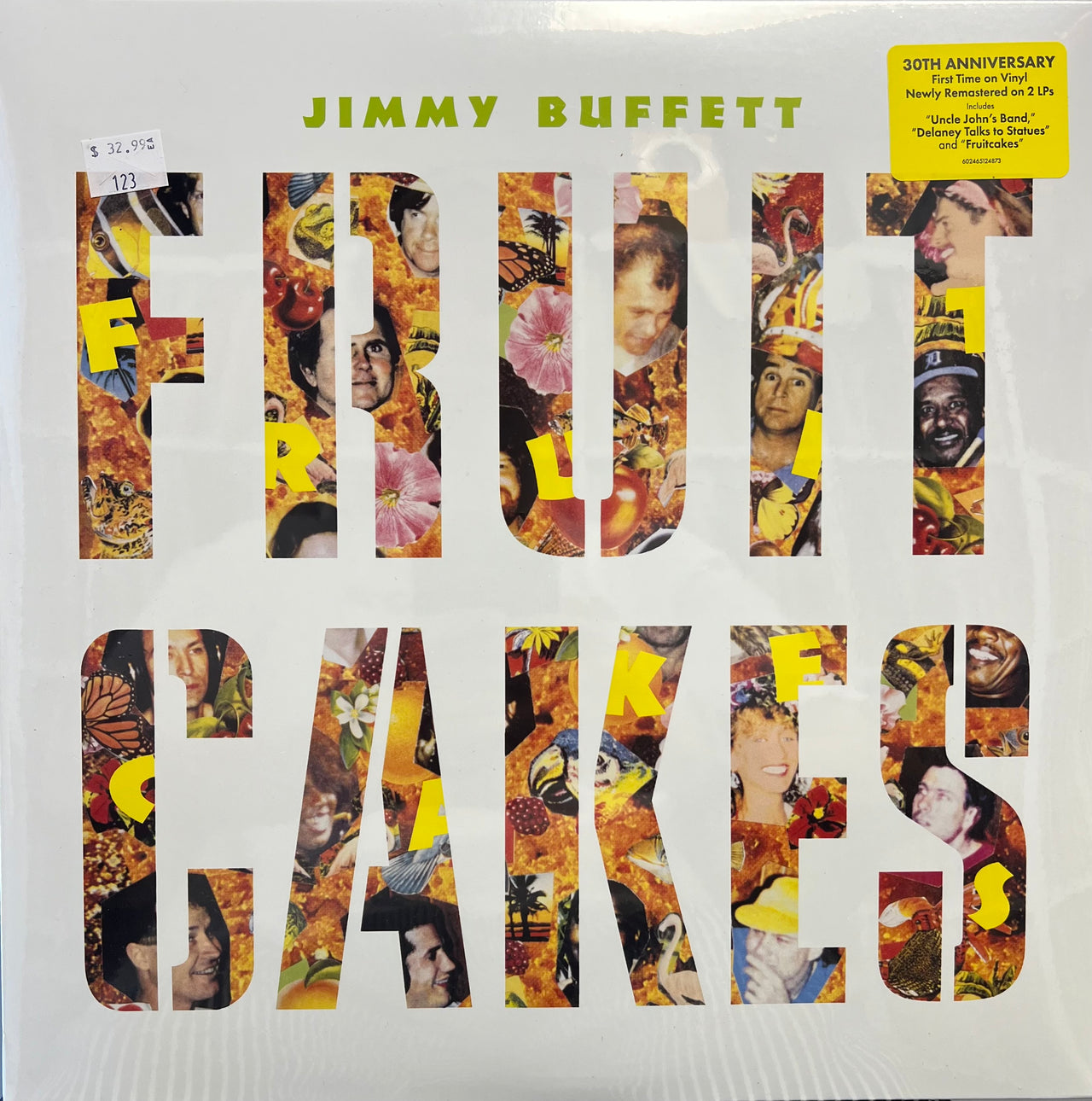 Jimmy Buffett - Fruitcakes (Mint (M)) Rock (2xLP)