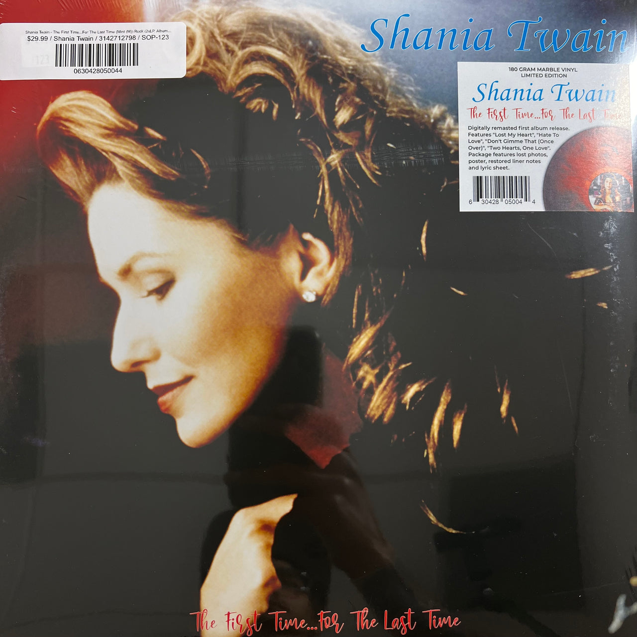 Shania Twain - The First Time...For The Last Time (Mint (M)) Rock (2xLP, Album, Ltd, RE, RM, Red)