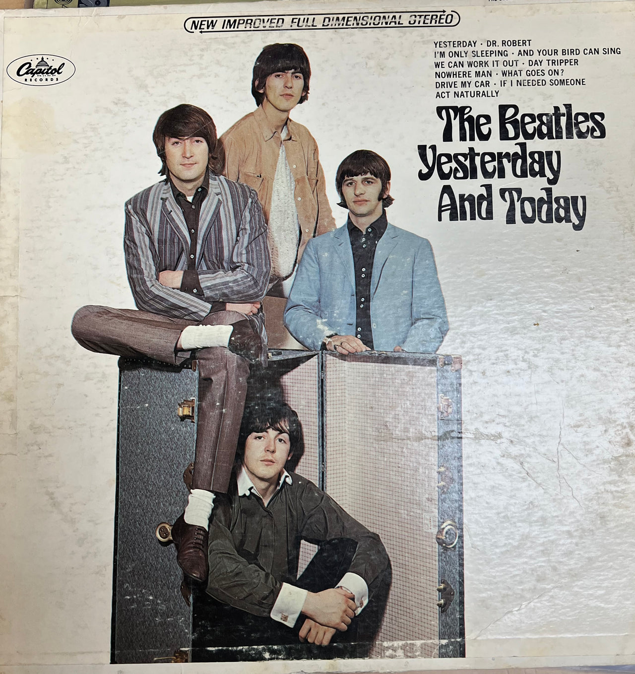 The Beatles - Yesterday And Today (Very Good (VG)) Rock (LP, Album, Comp, Tru)