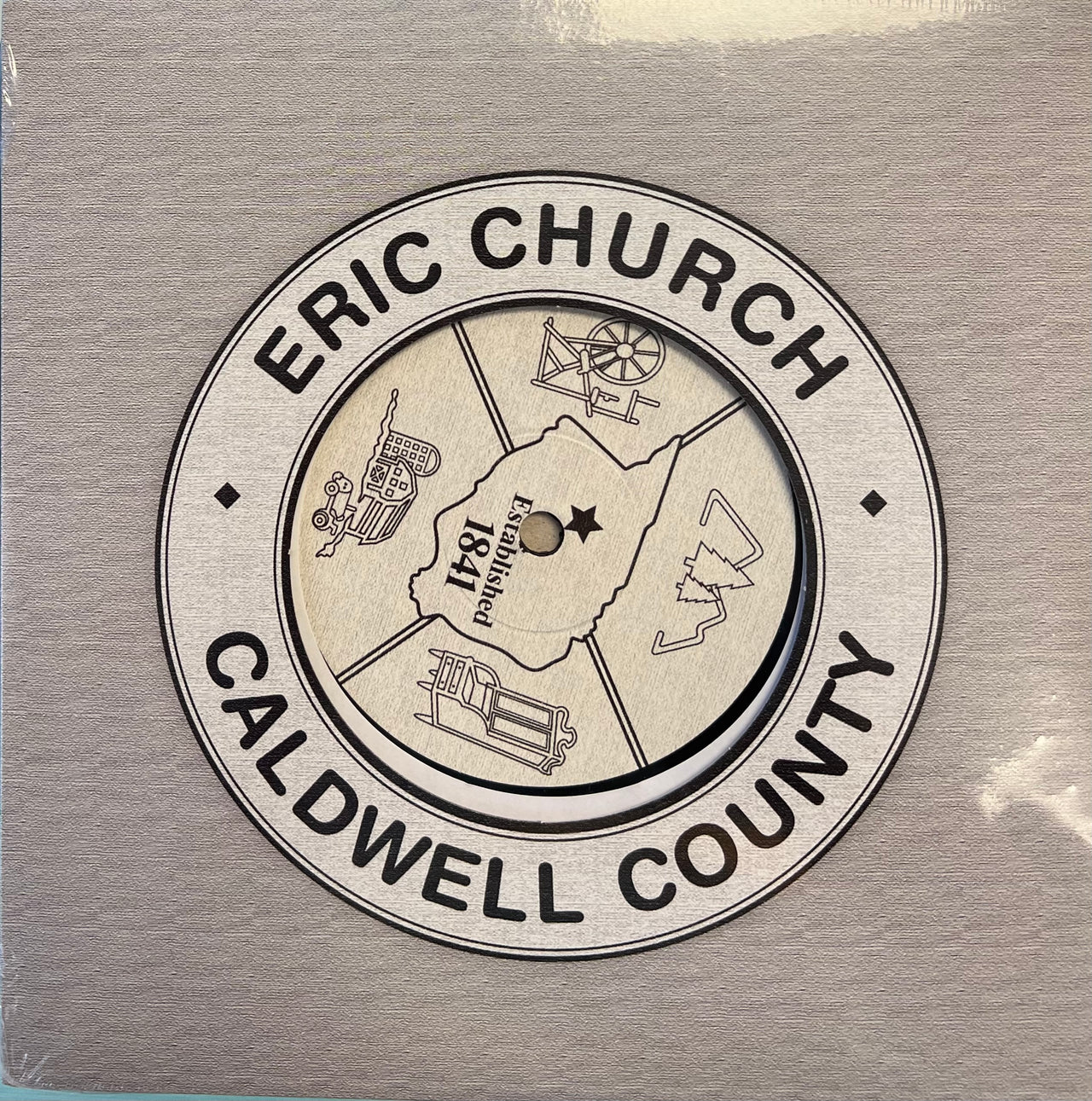 Eric Church - Caldwell County (Mint (M)) Folk World & Country (7", RSD, Ltd, S/Edition)