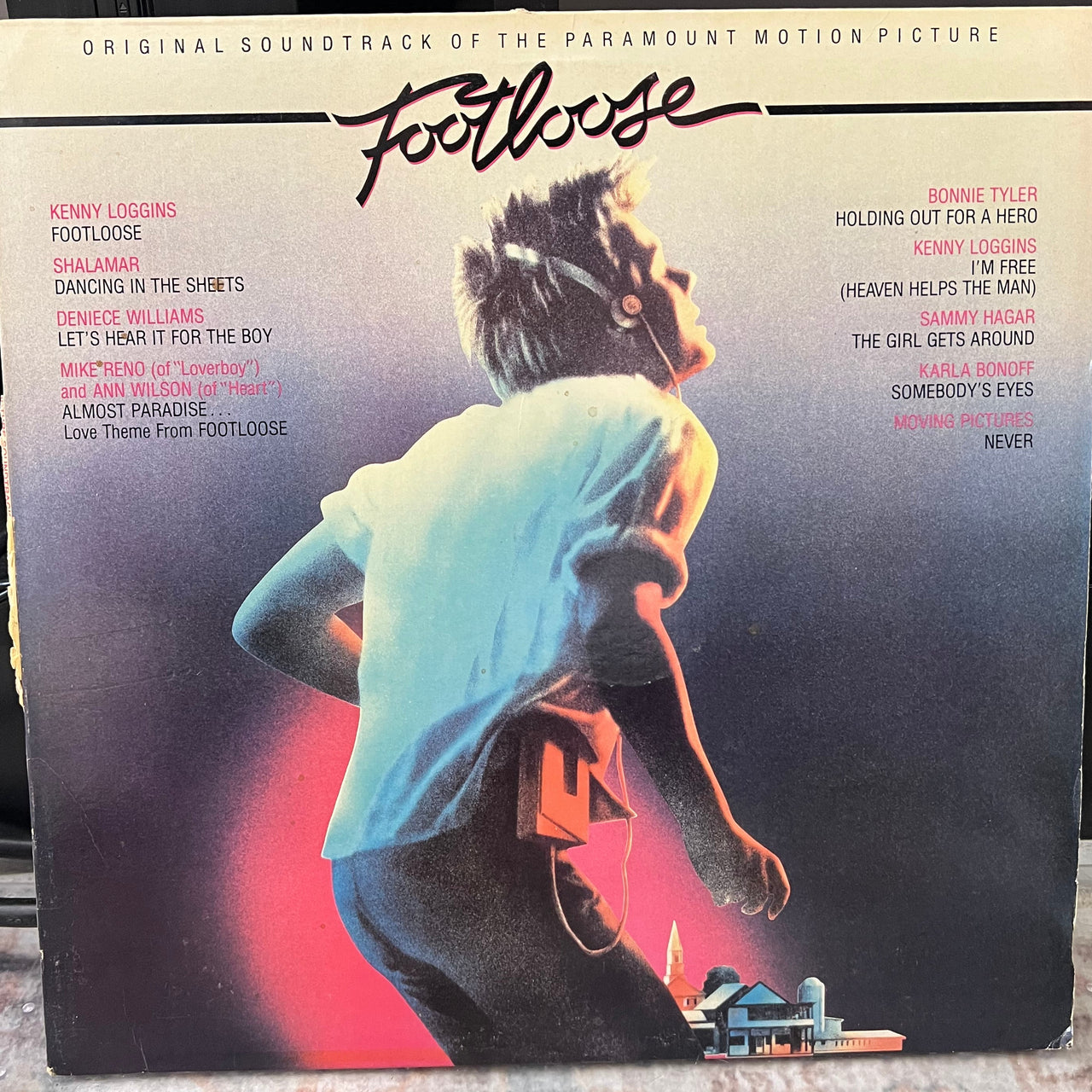 Various - Footloose (Original Motion Picture Soundtrack) (Very Good (VG)) Rock, Stage & Screen (LP, Comp, Car)