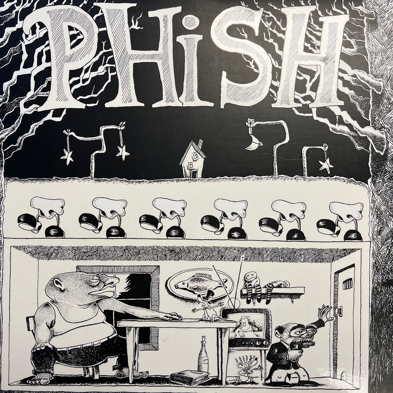 Phish - Junta (Very Good Plus (VG+)) Jazz, Rock (2xLP, RSD + LP, S/Sided, Etch + Album, Dlx, Ltd, N)
