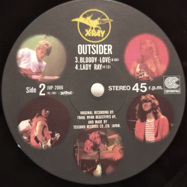 X-Ray (35) : Outsider (12", MiniAlbum)