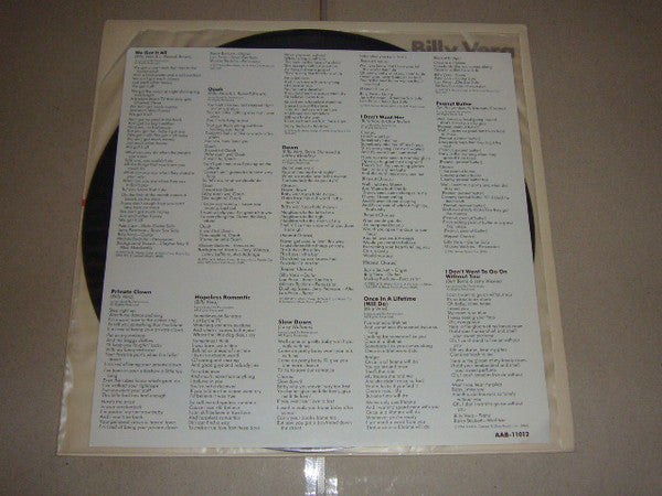 Billy Vera : Billy Vera (LP, Album)