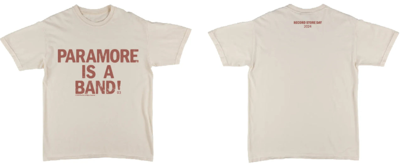 Pre-order: Paramore - T-Shirt & Poster Combo [RSD 2024]