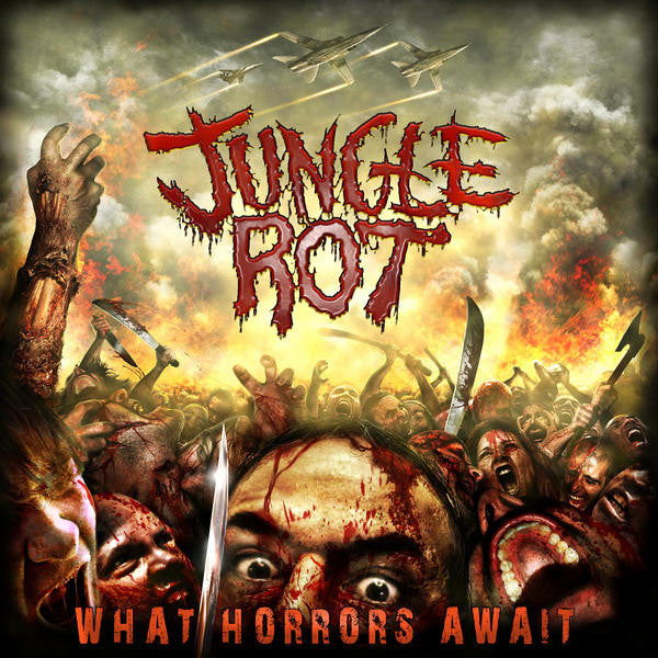 Jungle Rot - What Horrors Await (Mint (M)) Rock (LP, Album, RSD, Ltd, RE, Yel)